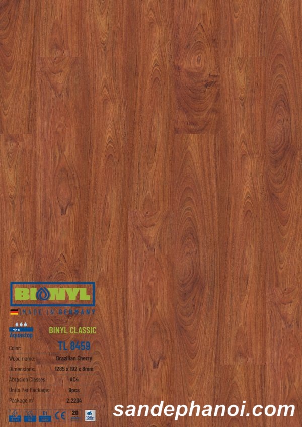 Sàn gỗ Binyl Class – 8mm TL8459_1