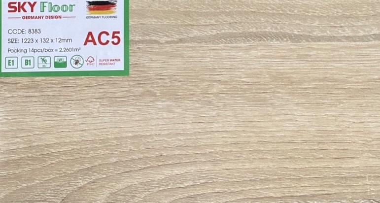 sàn gỗ skyfloor 8383