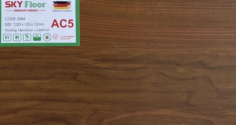 sàn gỗ skyfloor 8384
