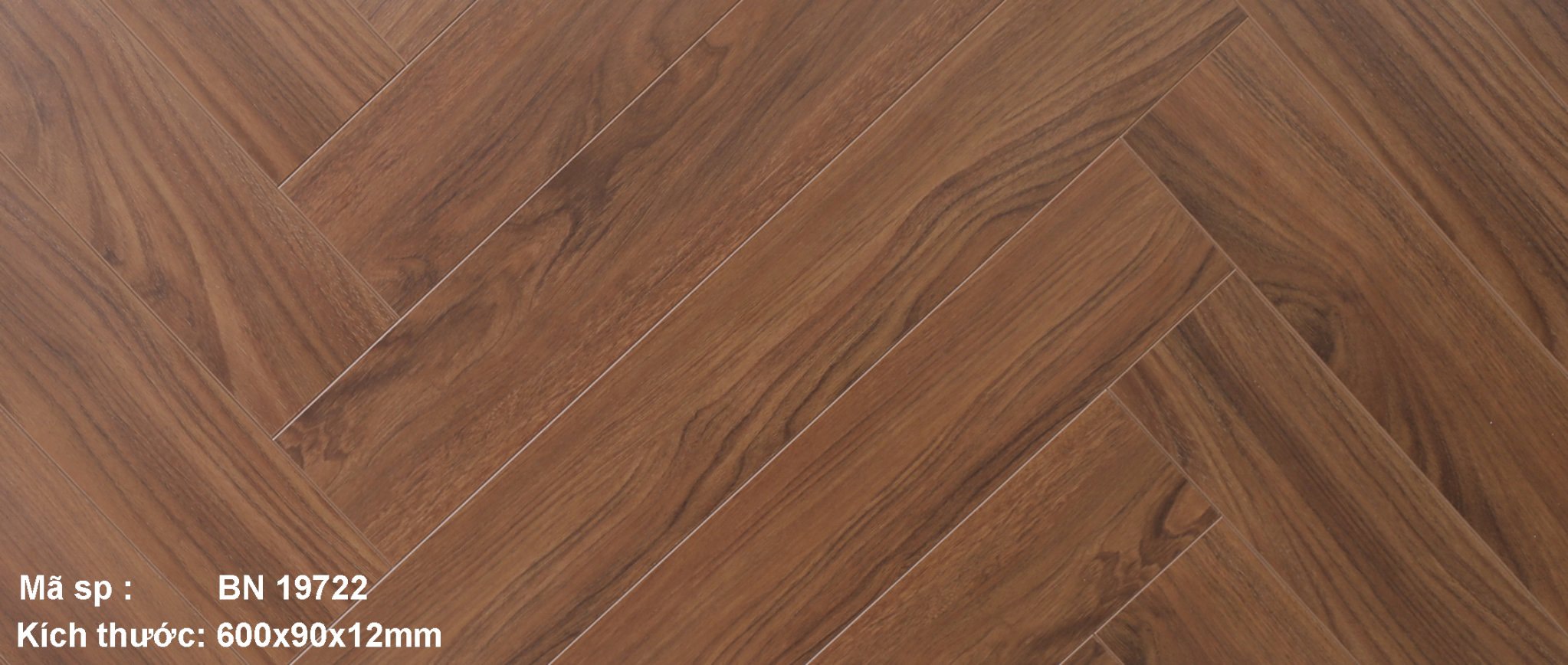 Sàn gỗ xương cá Borneo BN19722