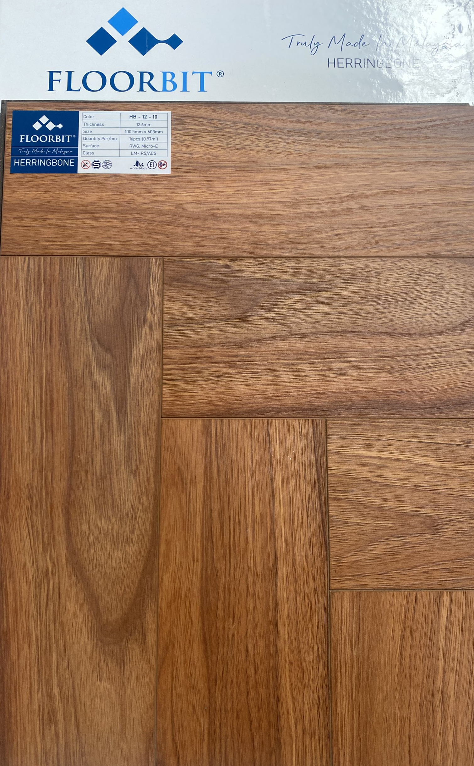 Sàn gỗ xương cá FloorBit HB1210