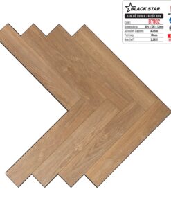 Sàn gỗ xương cá Black Star B7902