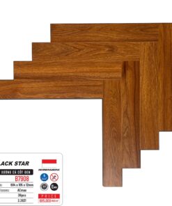 Sàn gỗ xương cá Black Star B7908
