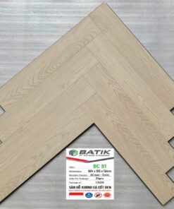 Sàn gỗ xương cá Batik bc91